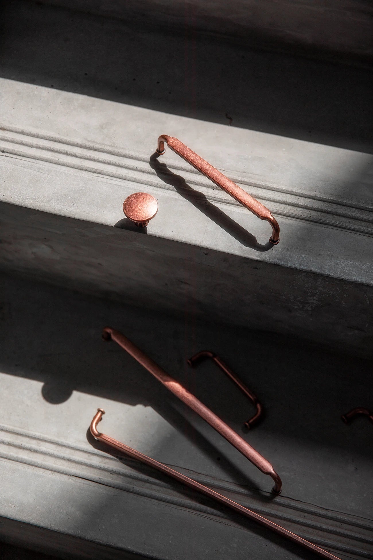 TONA Retro Cabinet Pulls Long Handle for Drawers and Dressers Vintage Rustic Kitchen Furniture Hardware