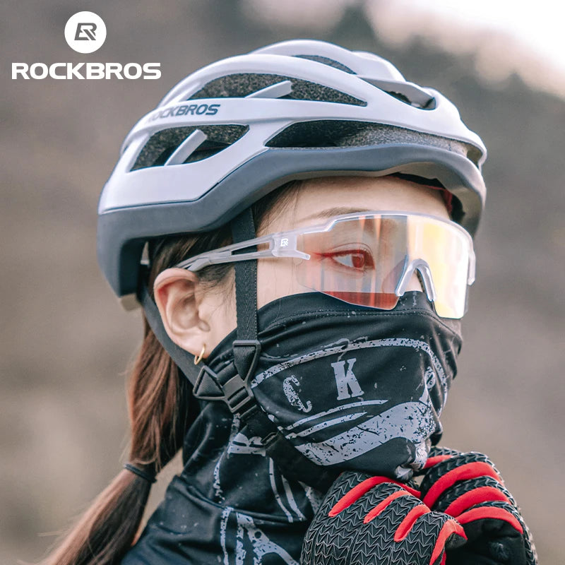 ROCKBROS Cycling Glasses Photochromic Polarized Lenses UV400 Protection Eyewear Elite