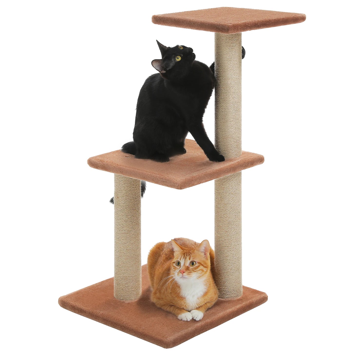 PAWZ Road Premium UltraDurableMultiLevel CatActivityTree Tower For Indoor Cats HammockPosts