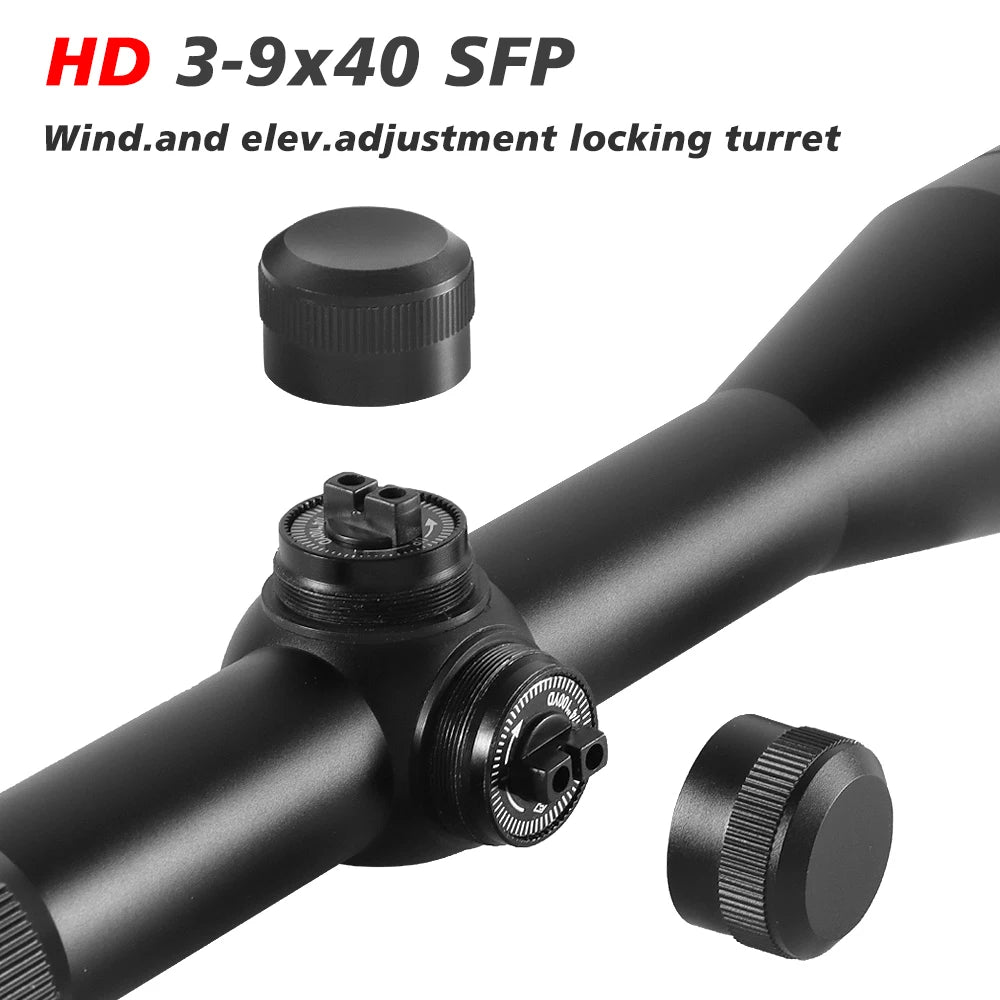 Nabila Rifle Scope Mil Dot Reticle For Deer Hunting