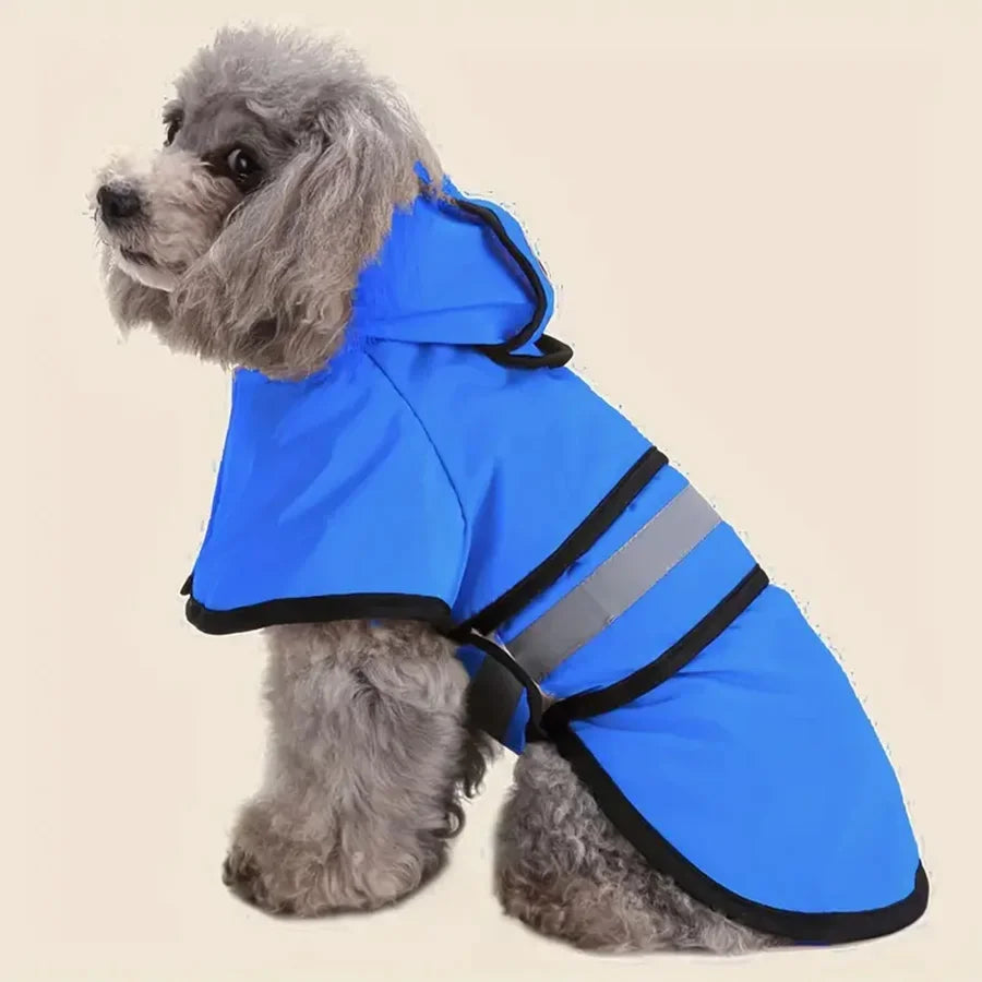 Adjustable Waterproof Windproof Dog Raincoat For Outdoor Pets