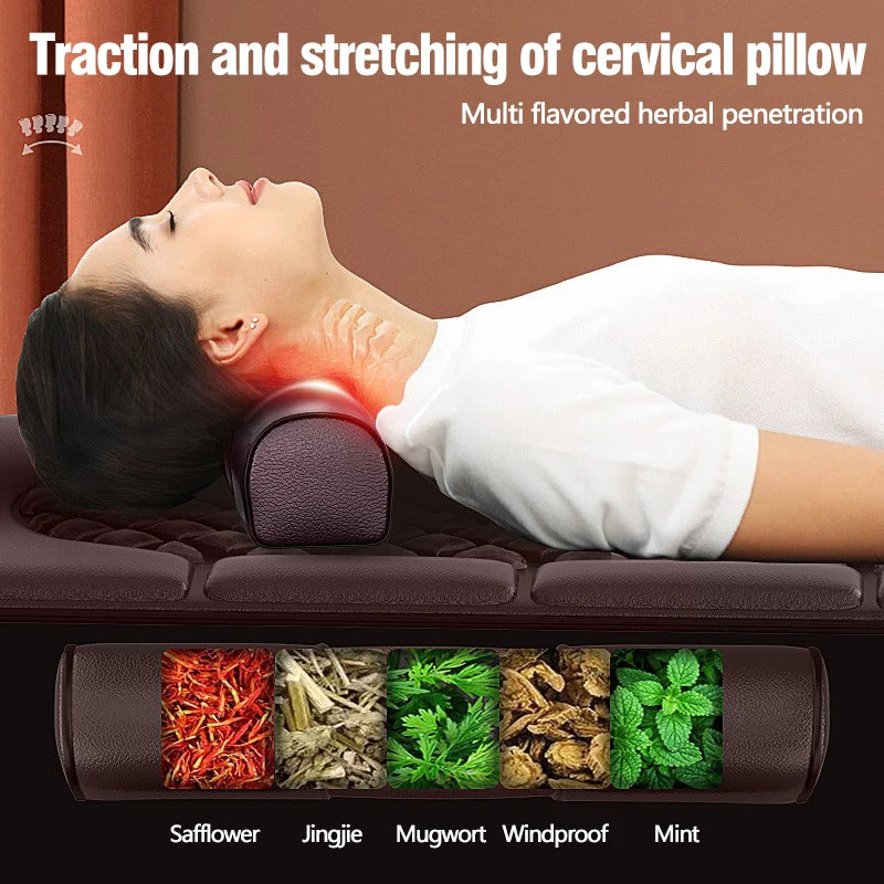 ELAISKY Leg And Foot Massage Mattress With 10 Motors