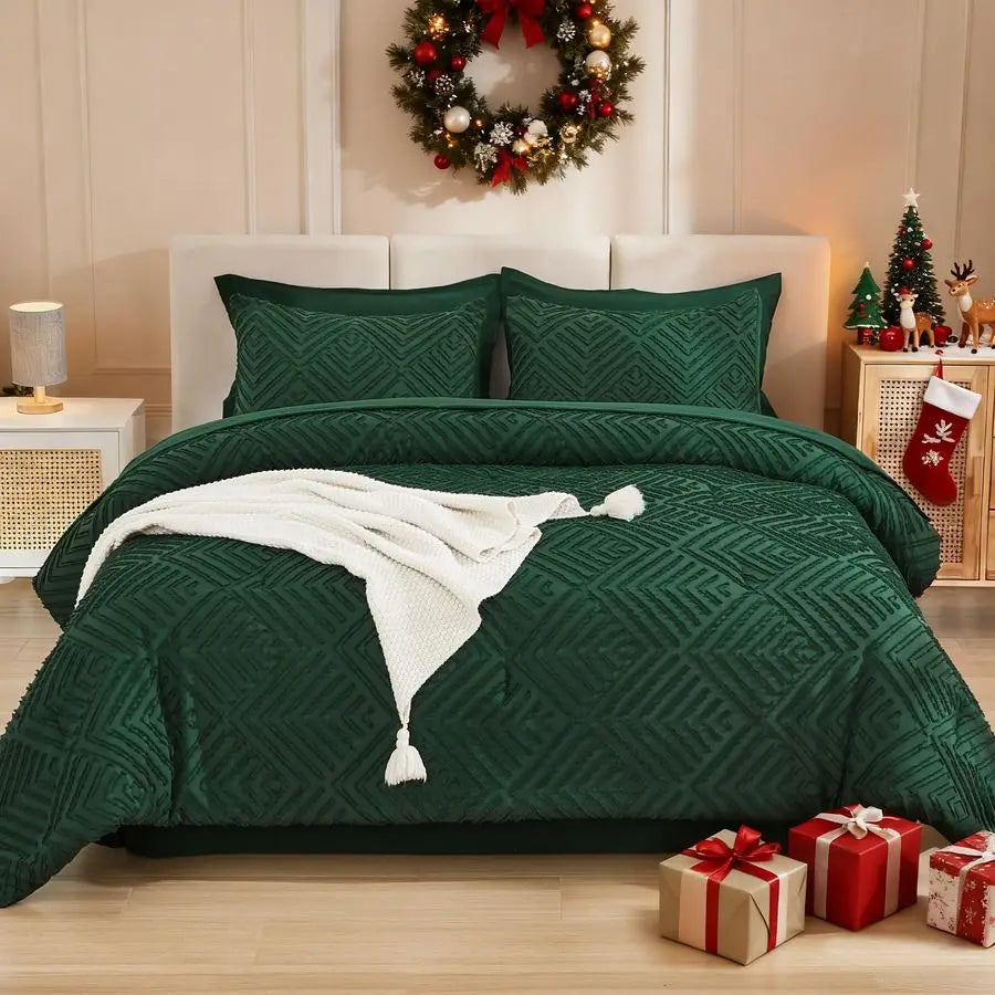 Bed In A Bag 7 Piece Boho Comforter Set Quilt