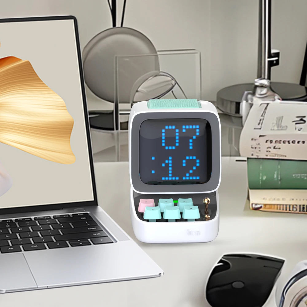 Divoom Ditoo Pro Bluetooth Desktop Speaker Pixel Art Alarm Clock