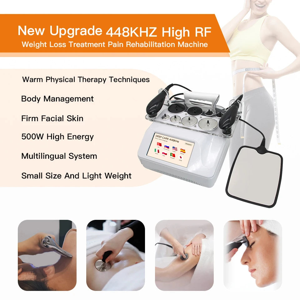 Kuanyew Portable INDIBA RF Therapy Device For Pain Relief