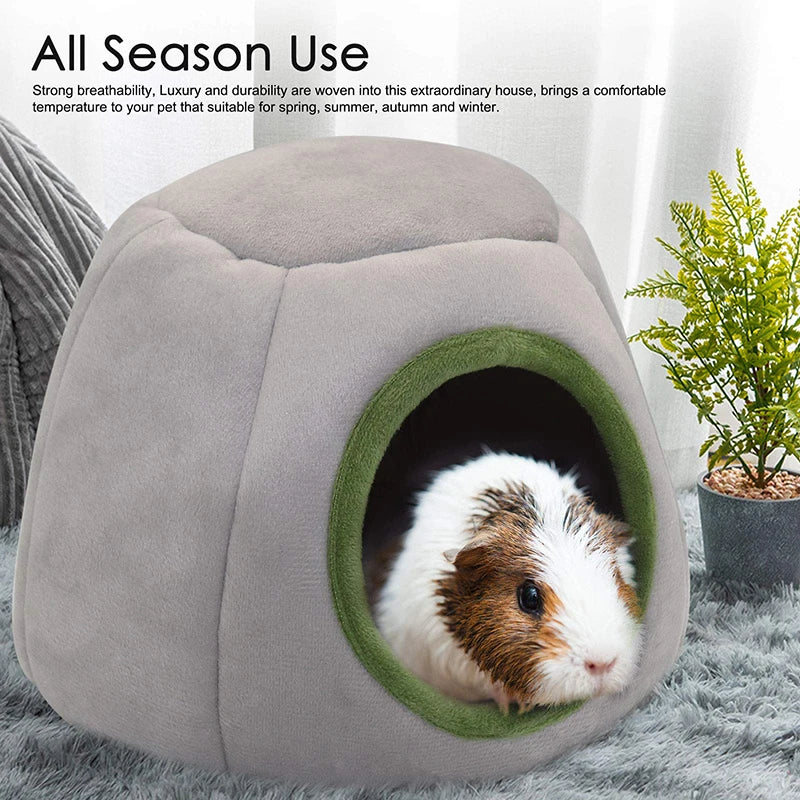 NONECN Hamster House Bedding For Small Animals Warm Nest Bed