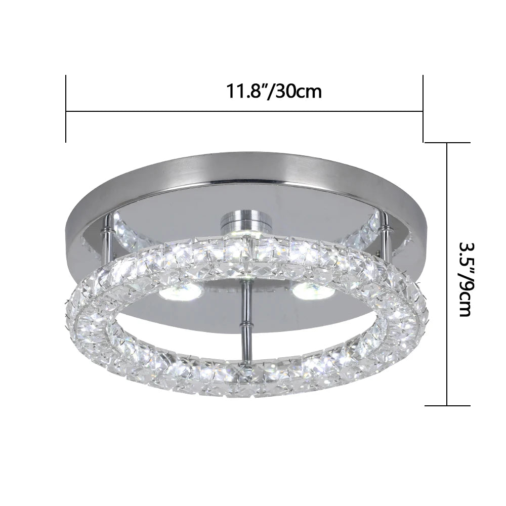VETRULUS Modern Ceiling Lamp With Remote Control LED Chandelier