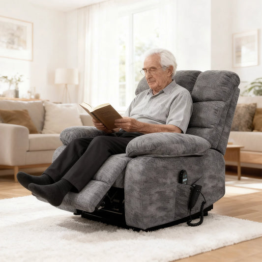 Redlife Heat Massage Power Lift Recliner Chair For Elderly
