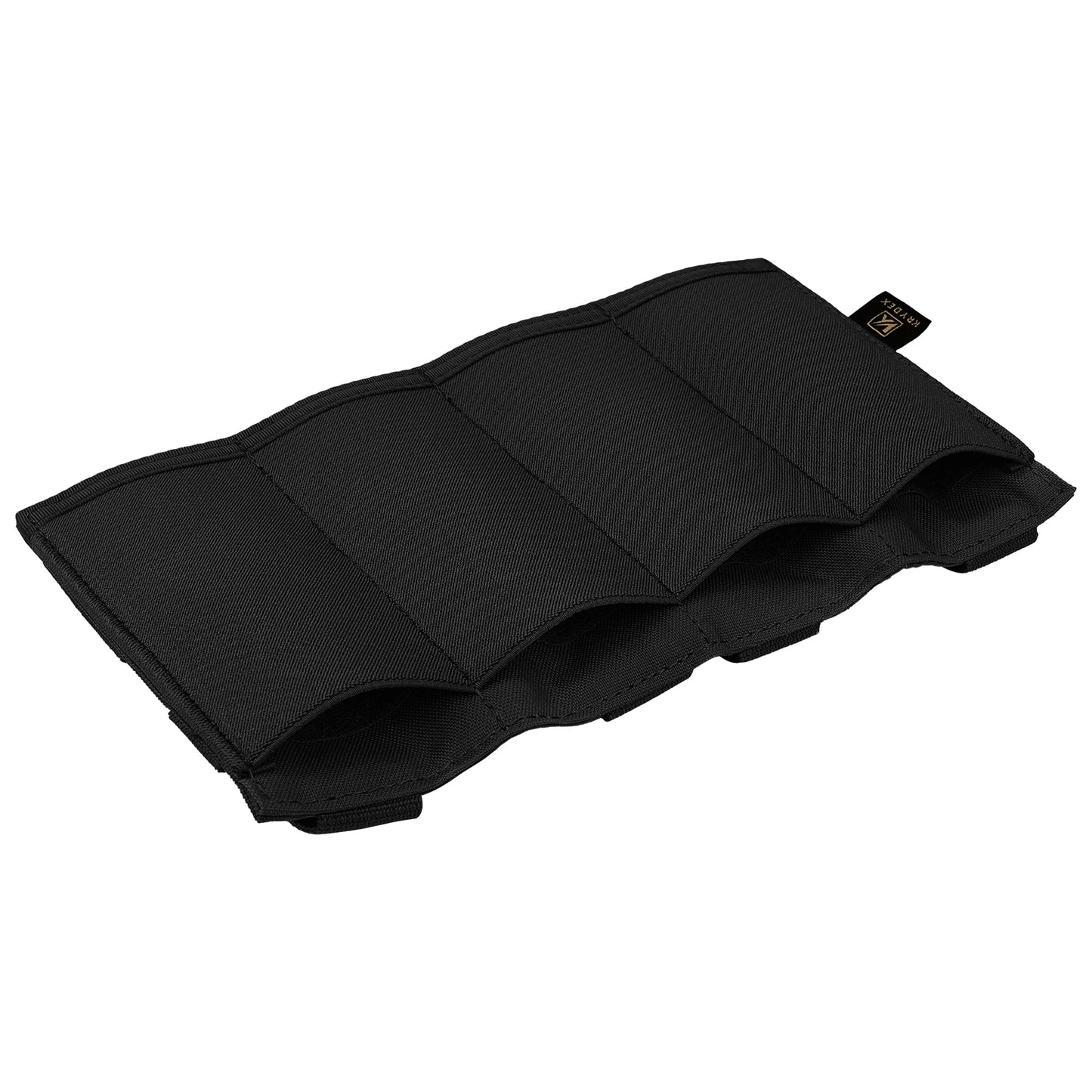 KRYDEX Quadruple Elastic Magazine Pouch MP7 KRISS Pistol MOLLE Holder