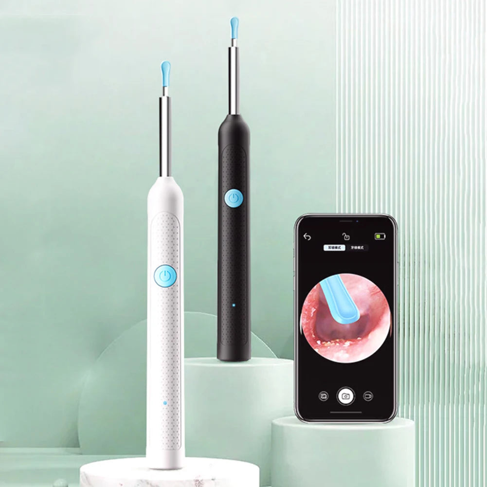 Smart Visual Ear Wax Removal Tool With Camera Otoscope Endoscope