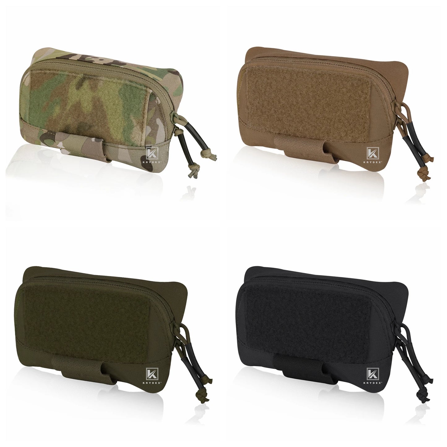 KRYDEX Tactical Admin Pouch MOLLE Belt Pouch Storage Organizer