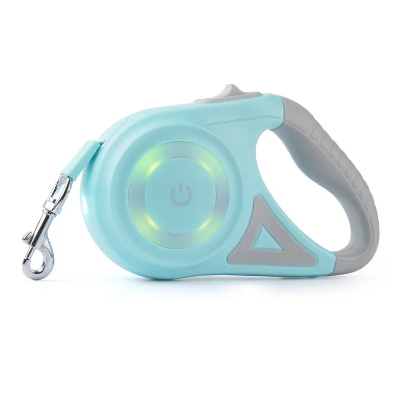 Booteely Automatic Retractable Dog Leash With Led Light