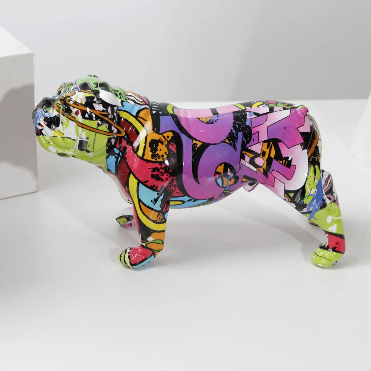 FLYuechun Ranan Bulldog Resin Ornament Home Decor Office Gift