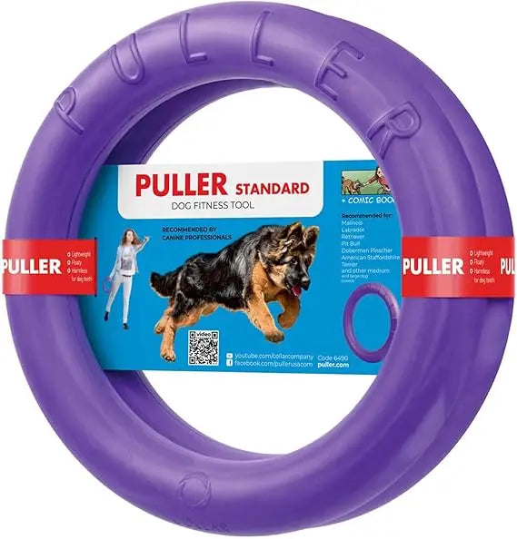 Multifunctional Dog Ring Toy For Fetch And Tug Of War