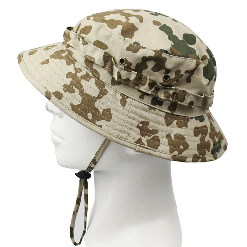 CN Guangdong Unisex Panama Bucket Hat Sun Protection