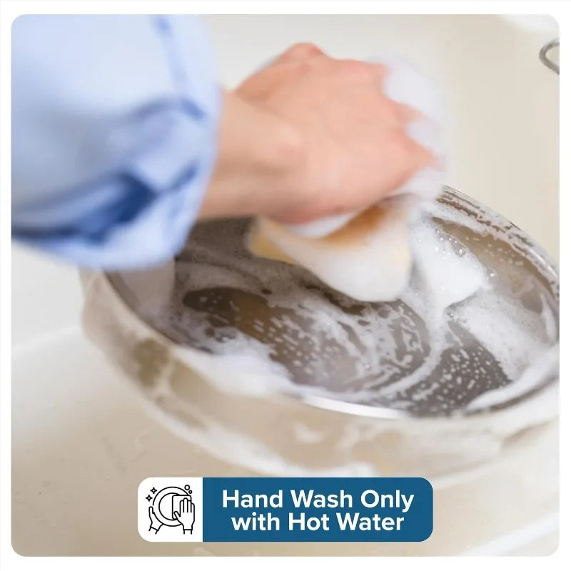 3-Ply Pots and Pans Set, 10 Piece Copper Kitchen Cookware with Glass Lids, Hammered Copper