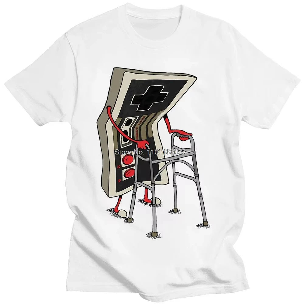 Old School Video Game T Shirt Arcade 80s Retro Tee