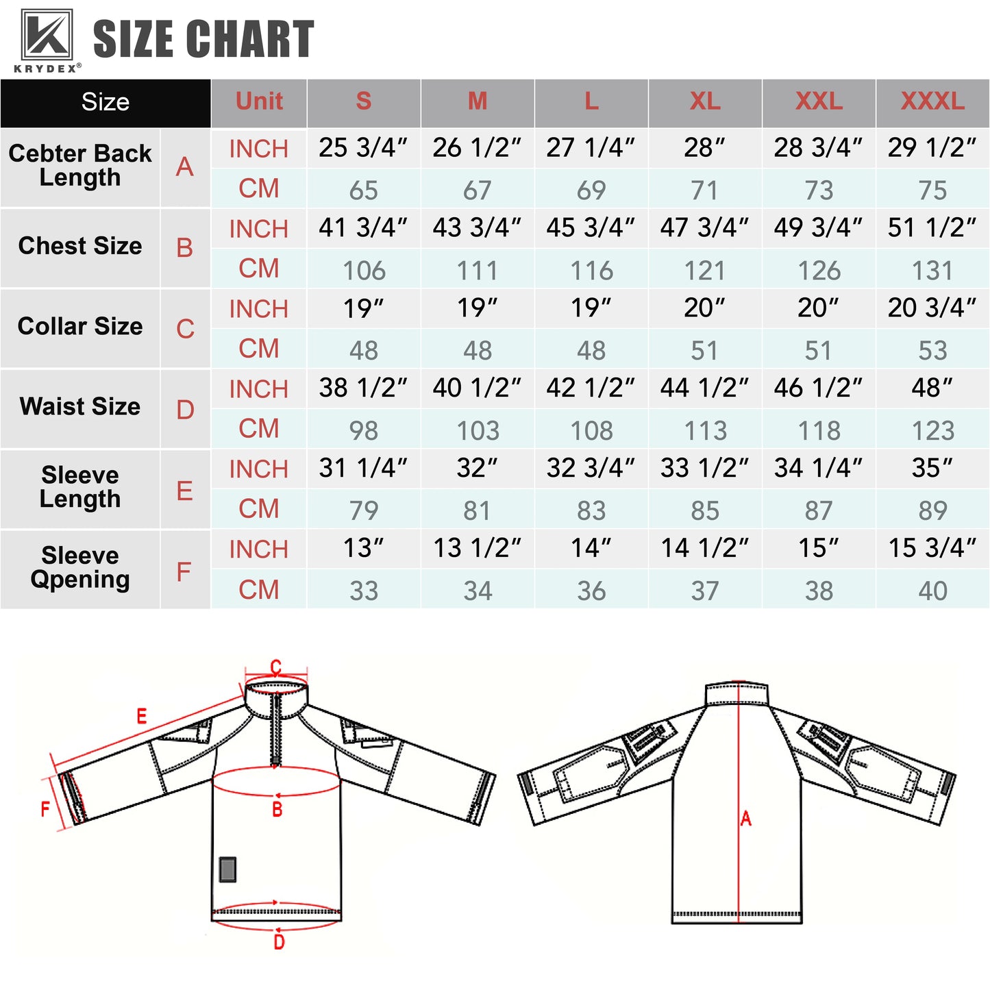 KRYDEX Tactical Combat Shirt For Men With Elbow Pads Outdoor Hunting