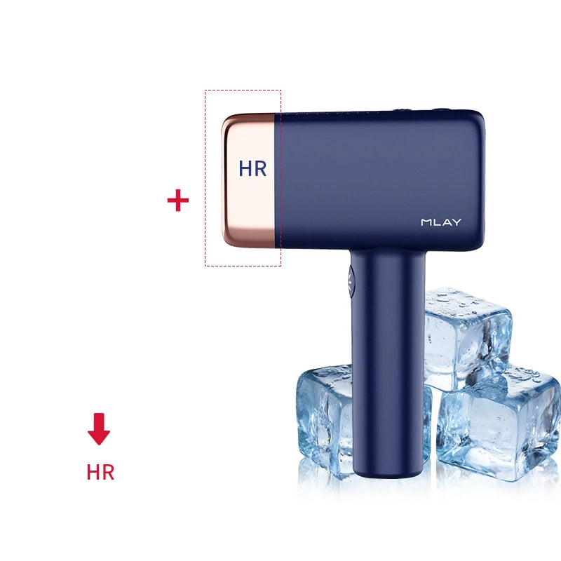 MLAY T14 IPL Hair Removal Device For Full Body With Replaceable Lamp And Long Battery