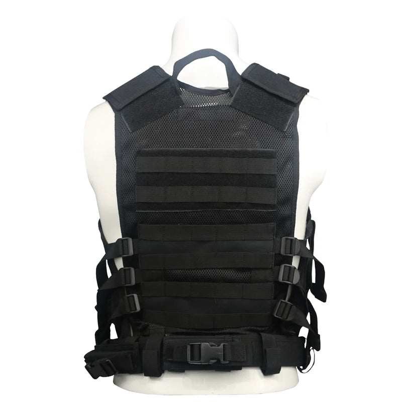 NONECN Military Tactical Vest Plate Carrier for Airsoft Paintball