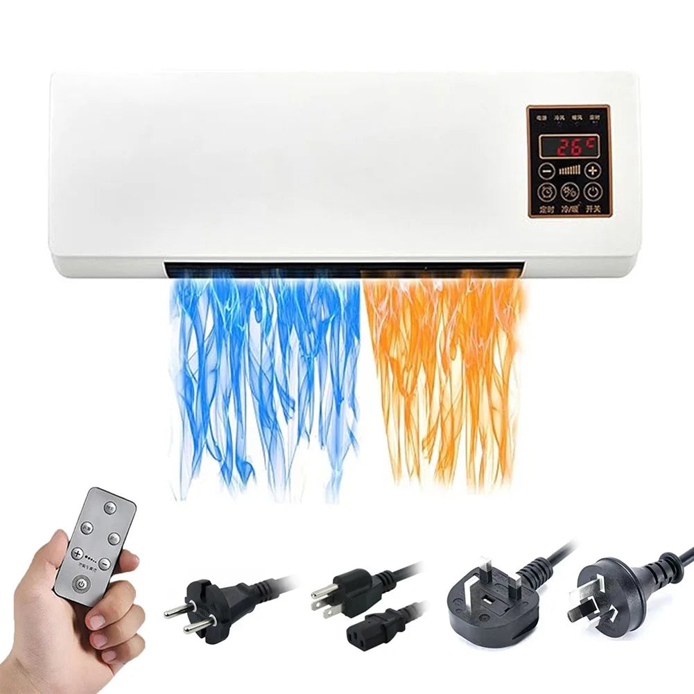 APWIKOGER Wall Mounted Portable Mini Split Air Conditioner With Remote