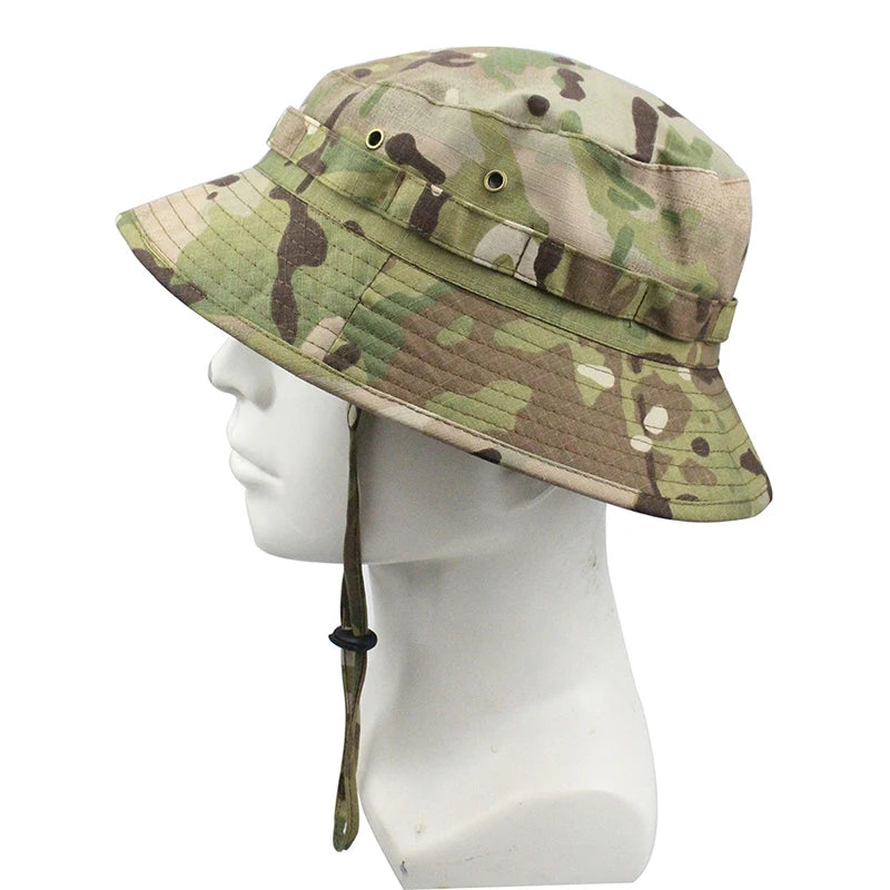 CN Guangdong Unisex Panama Bucket Hat Sun Protection