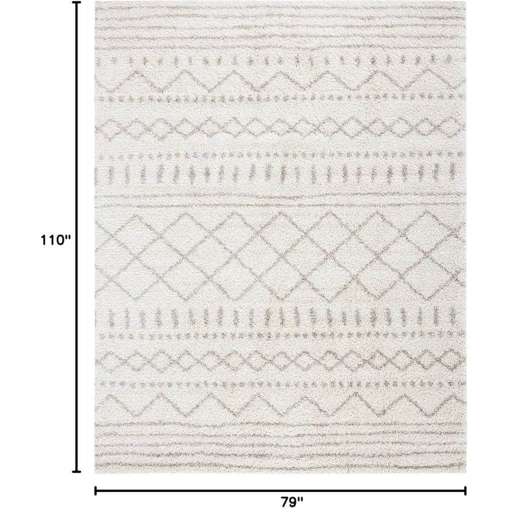 Moroccan Inspired PremiumQuality Luxurious Modern Area Rug Non Shedding EasyCare