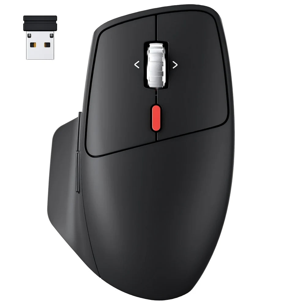 WEGEAR Ergonomic Wireless Mouse Bluetooth 5.0 And 2.4G Dual Mode