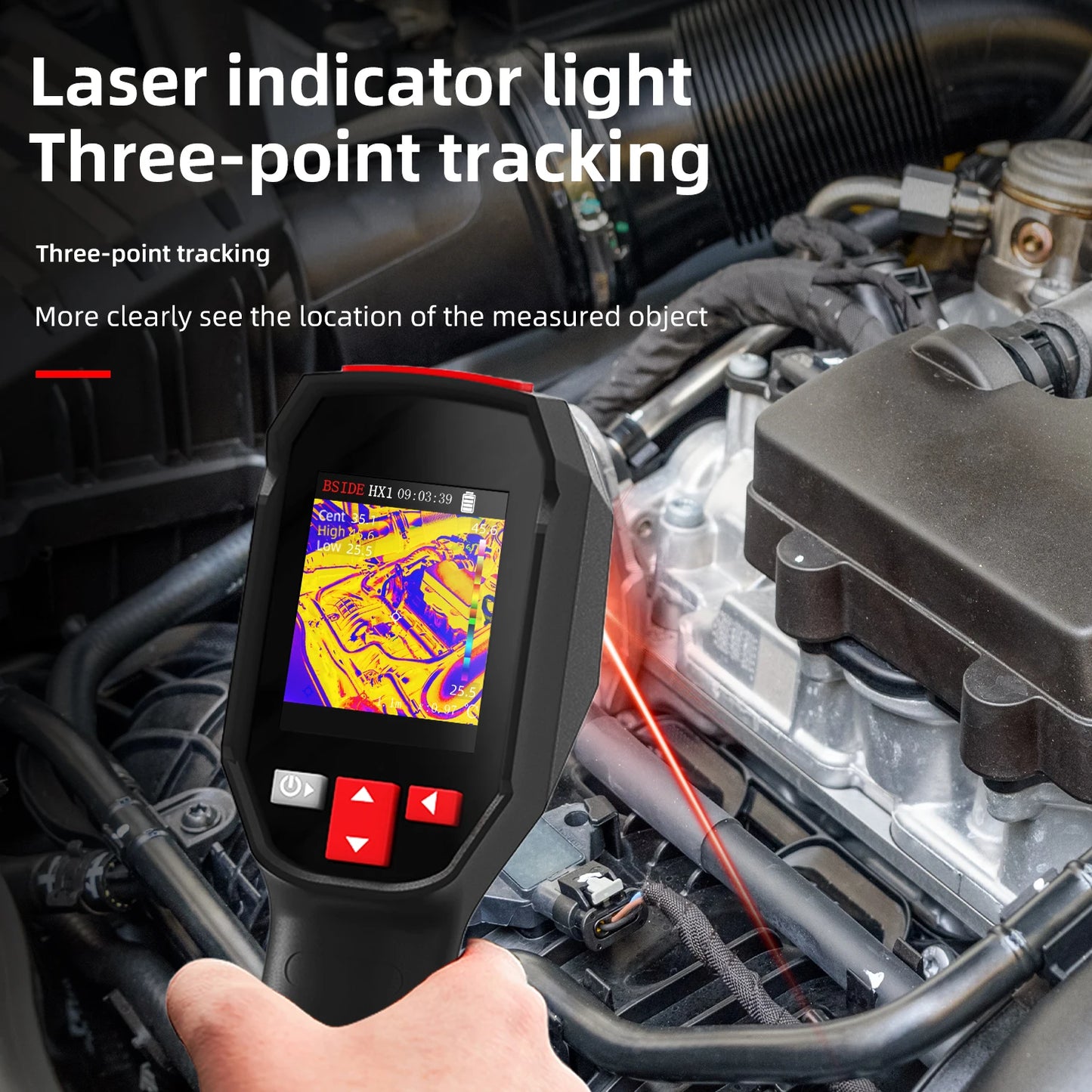 BSIDE Portable Thermal Imager With 240x240 Ultra HighDefinition Resolution Range