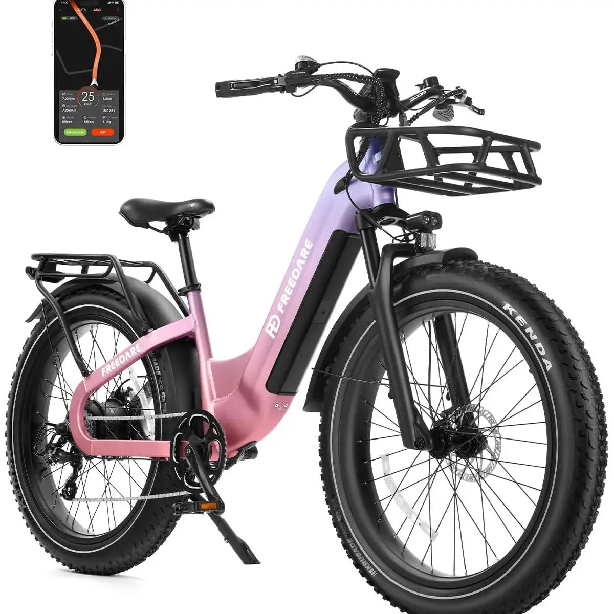 Freedare Fat Tire Electric Bike 1000W All Terrain EBike
