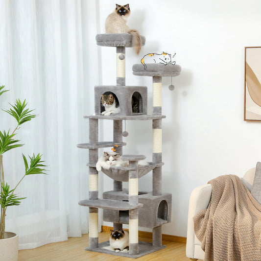 PAWZ Road Cat Tree and Tower with Sisal Scratching Posts