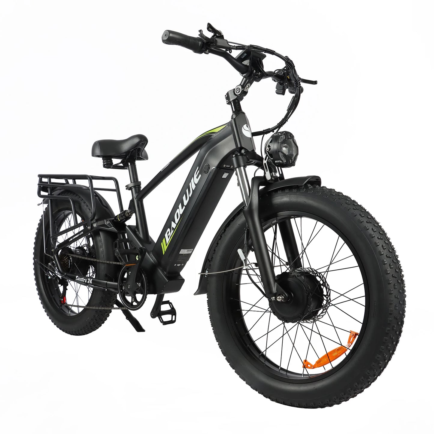 Baolujie 2401 Dual Motor 2000W 48V Removable Battery Electric Bike