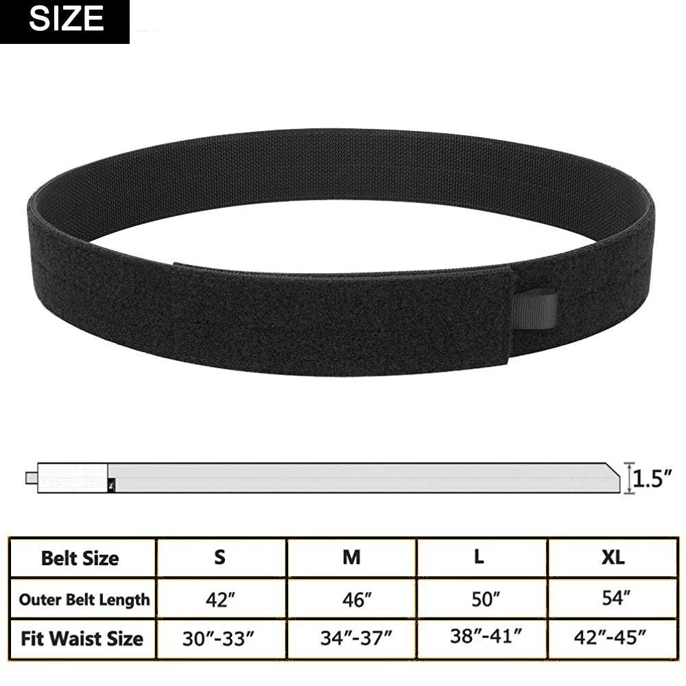 KRYDEX Tactical Inner Belt Nylon Waistband Outdoor Hunting