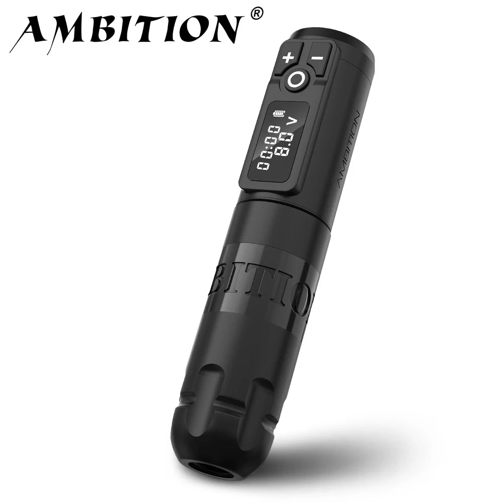 Ambition Soldier Wireless Tattoo Machine Rotary Battery Pen