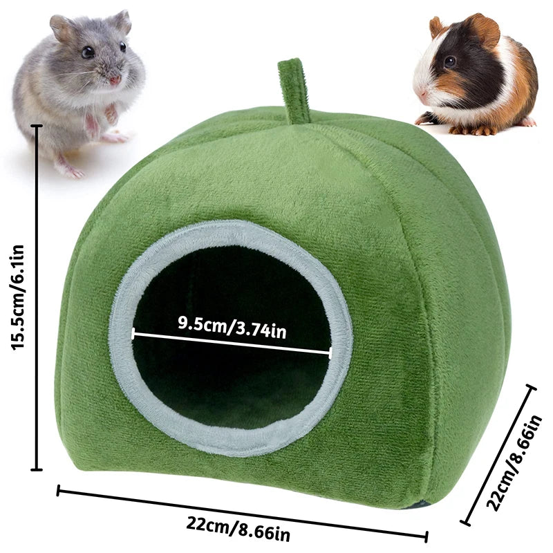 NONECN Hamster House Bedding For Small Animals Warm Nest Bed