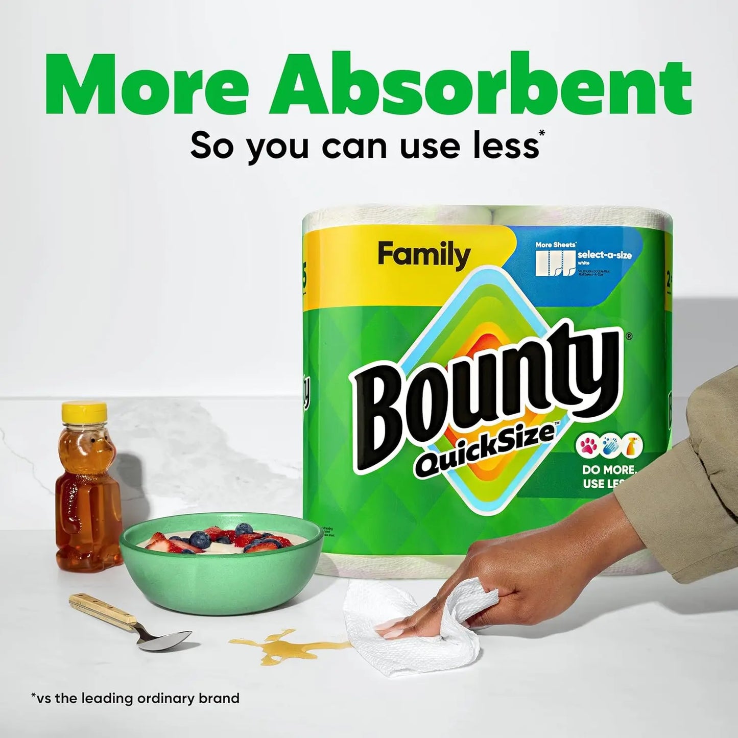 Bounty Quick Paper Towels Family Rolls