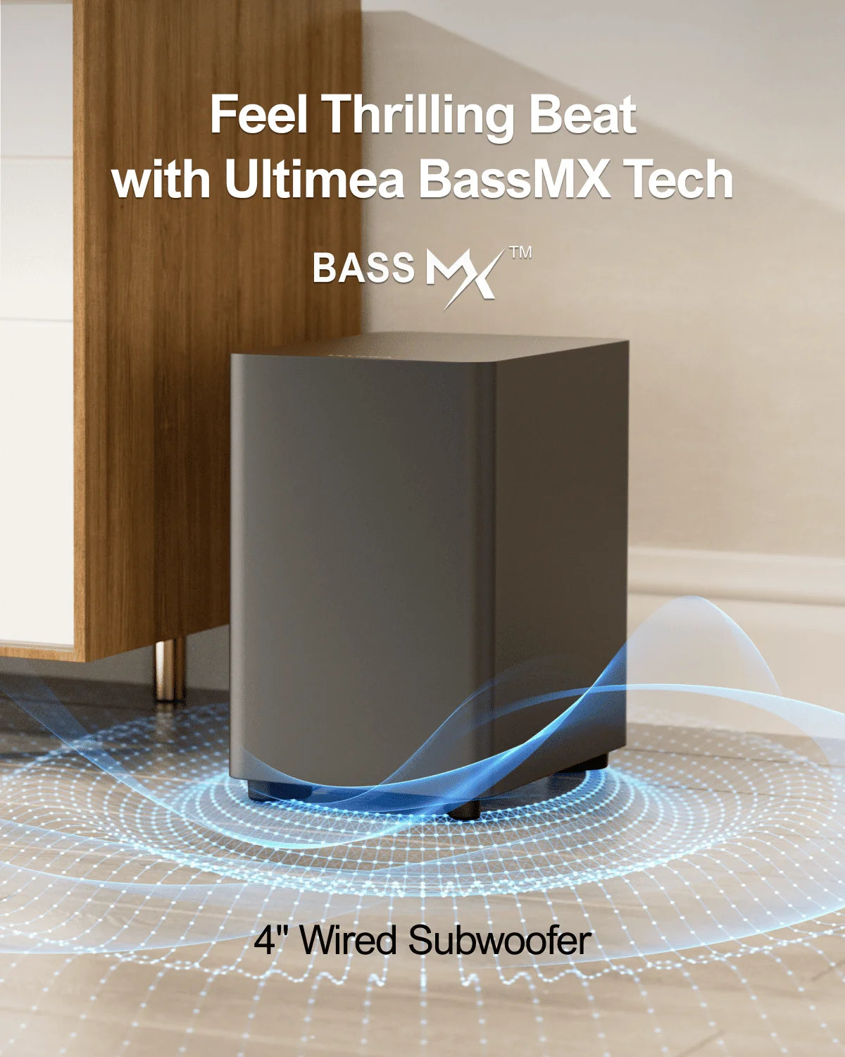 ULTIMEA 7.1 Channel Virtual Surround Soundbar Aura A40