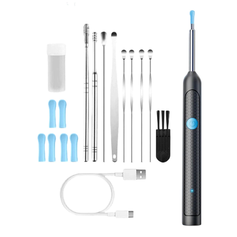 Smart Visual Ear Wax Removal Tool With Camera Otoscope Endoscope