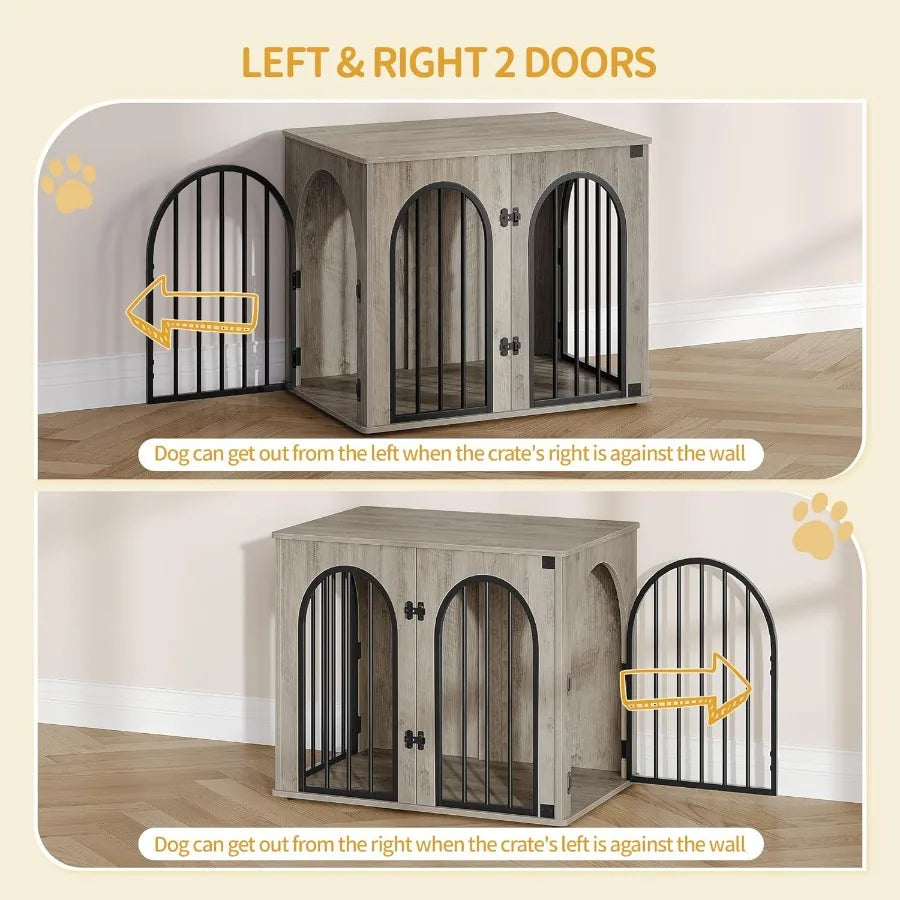 Sichuan CN Wooden Dog Crate Furniture For Small Dogs