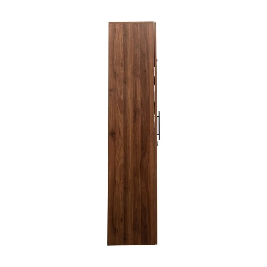 Farmhouse Pantry Cabinet With Pullout Multitier Storage