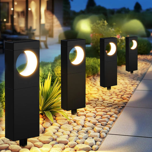 KPSTEK Solar LED Lights Outdoor Pathway Garden Patio Pack
