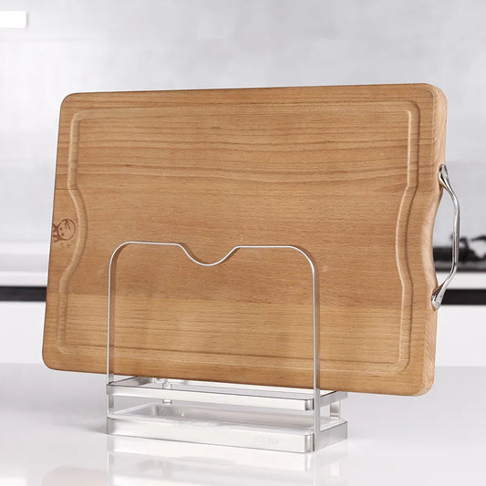 Cutting Board Rack Chopping Board Organizer Stand Holder Kitchen Countertop Pots Pan Lids Rack Organizer 304 stainless steel