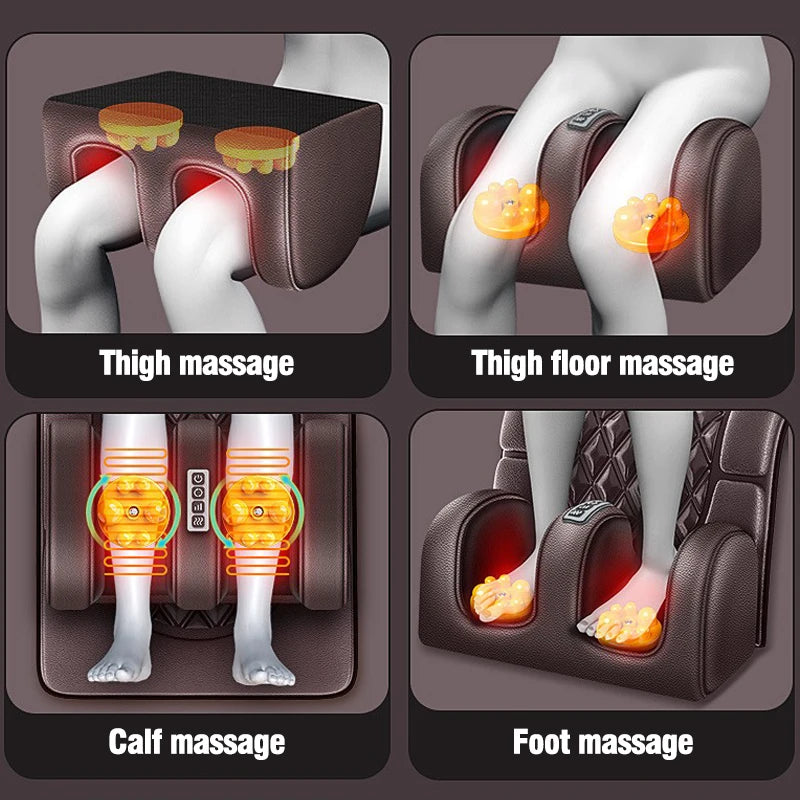 ELAISKY Leg And Foot Massage Mattress With 10 Motors