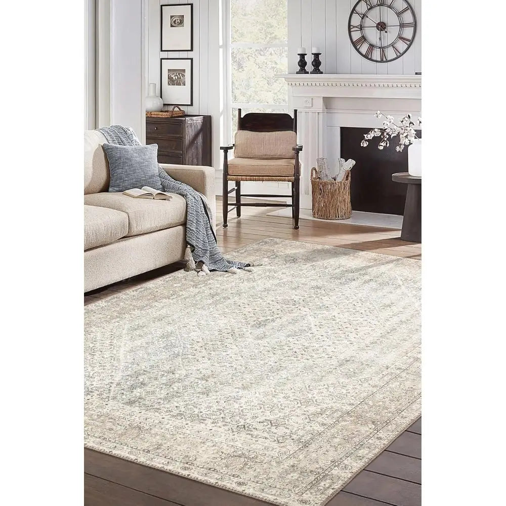 Machine Washable Striped Area Rug With Durable NonSlip ResidentialGradeBacking Premium