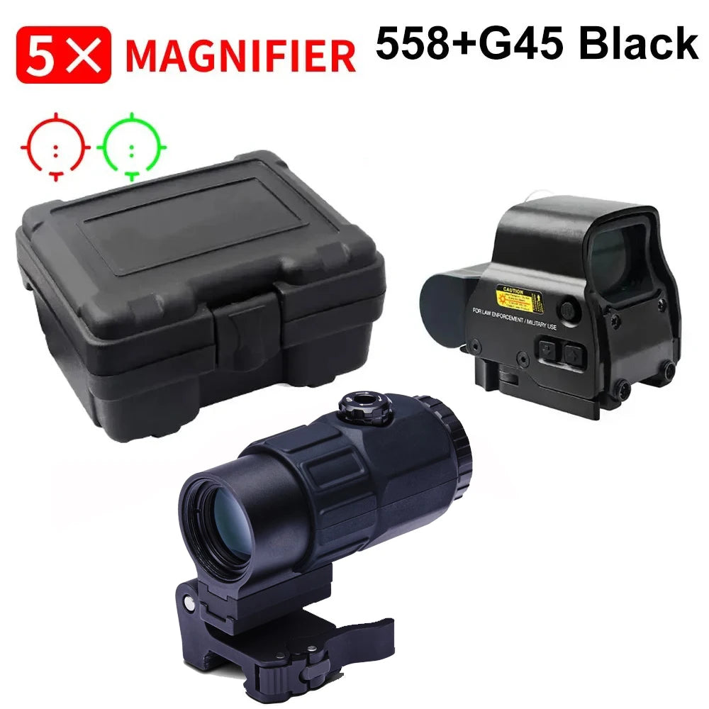 Bestsight 558 G43 Holographic Collimator Sight for 20mm Rail Mounts