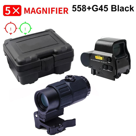 Bestsight 558 G43 Holographic Collimator Sight for 20mm Rail Mounts