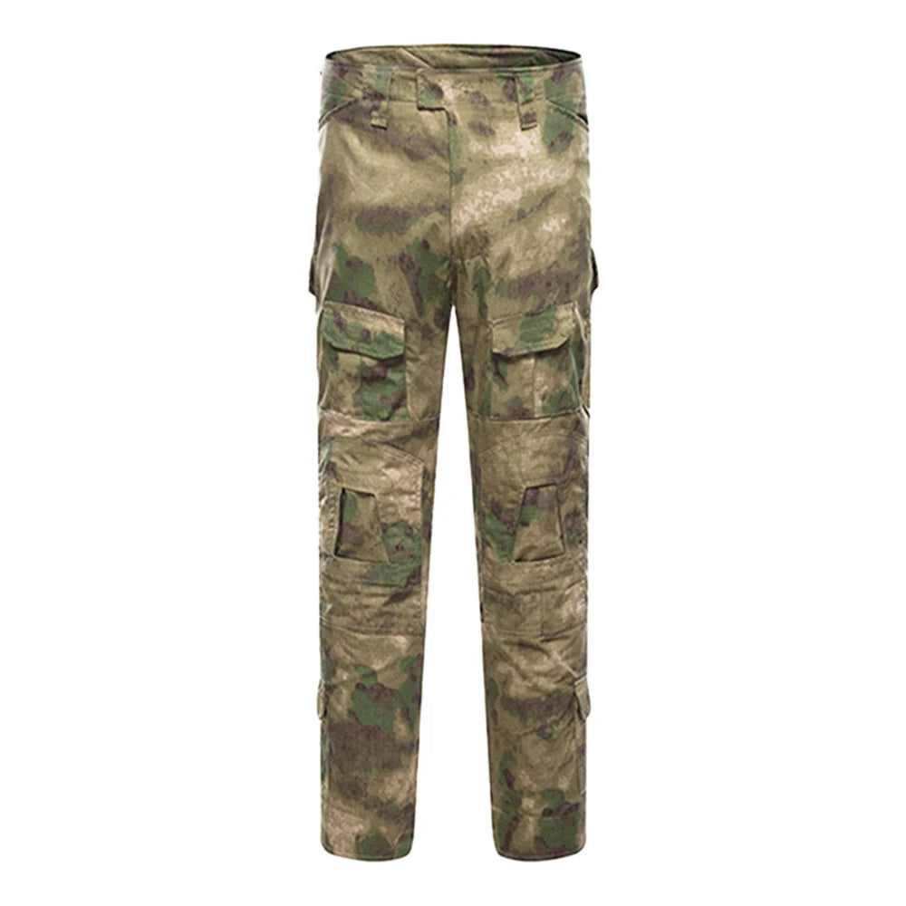 Tactical Combat Pants Multicam Camouflage For Outdoor Trekking And Hunting