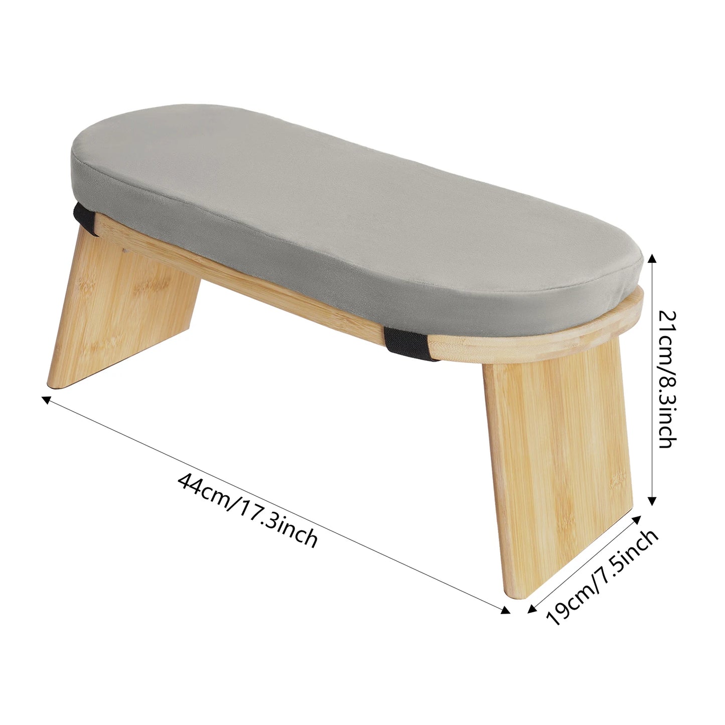 Bymaocar Foldable Meditation Bench Kneeling Stool For Home Meditation Professional