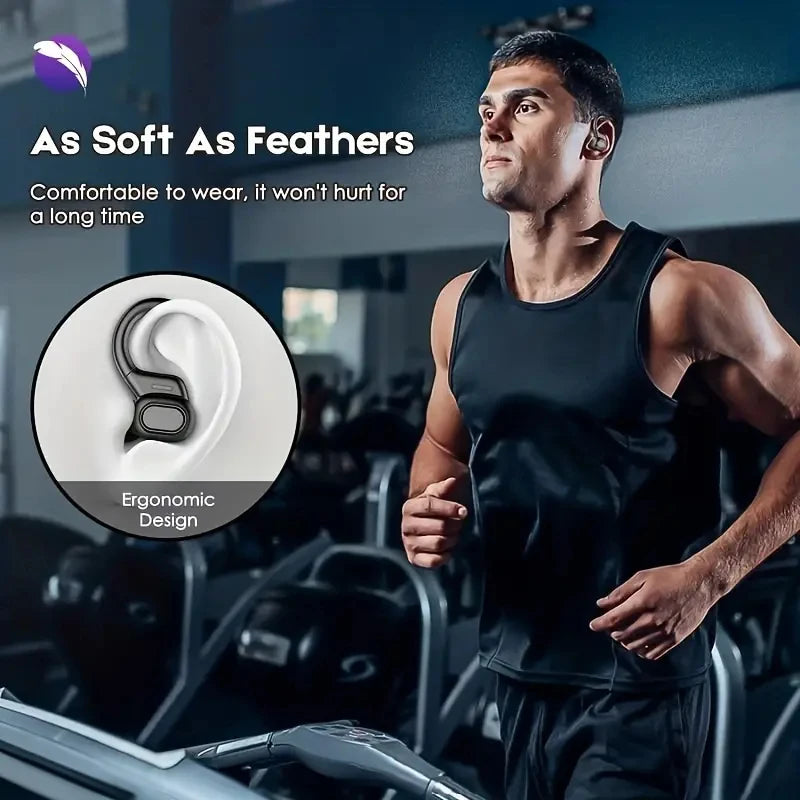 SHUKE Bluetooth Earbuds Wireless Headphones With Waterproof Microphone Sport