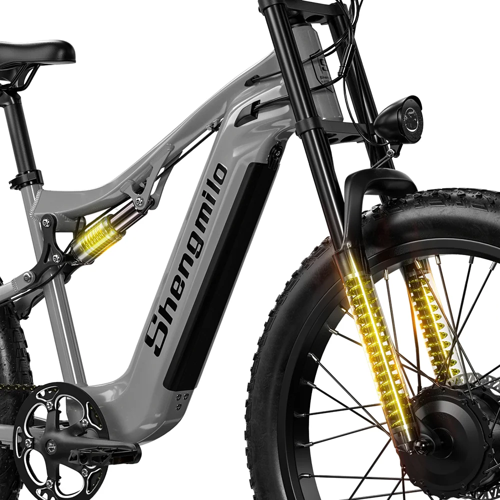 Shengmilo S600 Dual Motor 2000W Fat Tire Electric Mountain Bike
